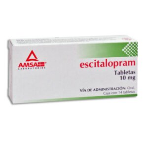Escitalopram 10mg 14 Tabletas Amsa Laboratorios Escitalopram 10mg 14 Tabletas Amsa Laboratorios