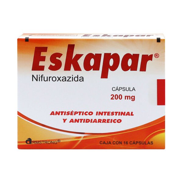 Eskapar Nifuroxazida 200mg 16 Cápsulas Armstrong