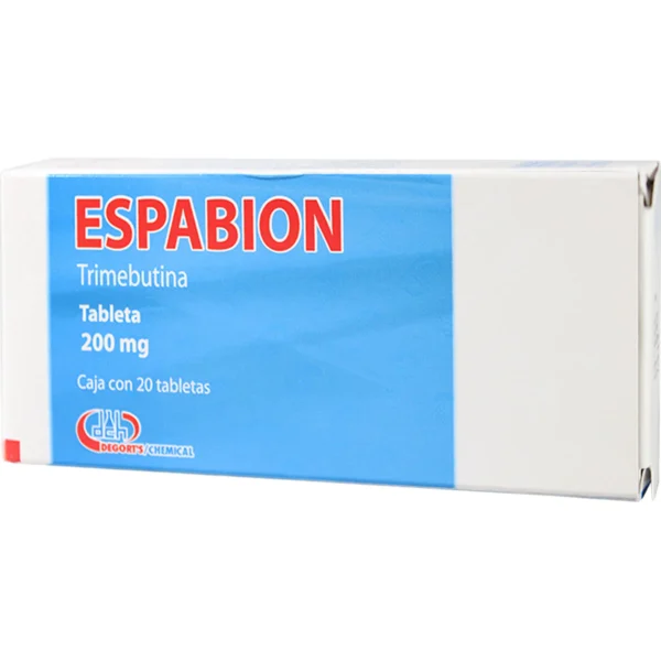 Espabion Trimebutina 200mg 20 Tabletas Degort's Chemical