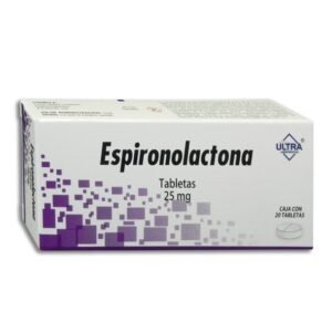 Espironolactona 25mg 20 Tabletas Ultra Laboratorios