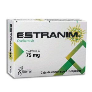 Estranim Oseltamivir 75mg 10 Cápsulas Laboratorios Serral