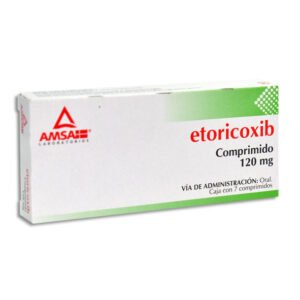 Etoricoxib 120mg 7 Comprimidos Amsa Laboratorios