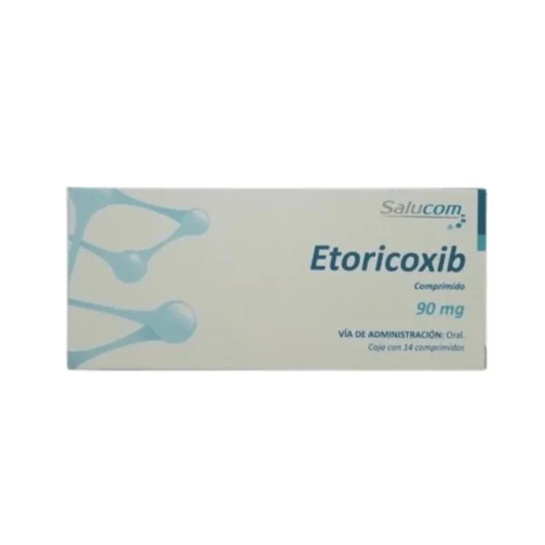 Etoricoxib 90mg 14 Comprimidos Salucom