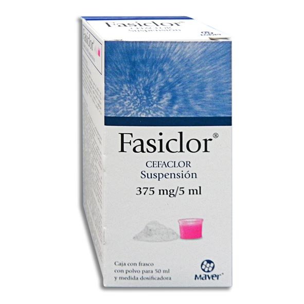 Fasiclor Cefaclor 375mg/5ml Suspensión 50ml