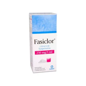 Fasiclor Cefaclor Suspensión 250mg/5ml 75ml Maver