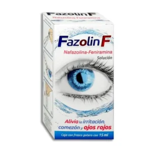 Fazolin F Nafazolina Feniramina Solución Gotero 15ml Collins