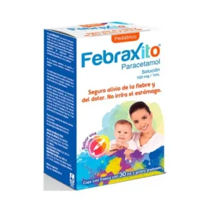 Febraxito Paracetamol Pediátrico Uva Solución 100mg / 1ml 30ml Siegfried Rhein
