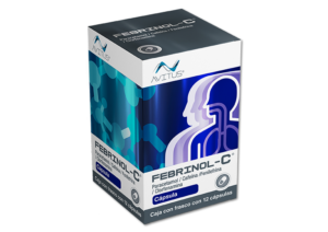 Febrinol-C Paracetamol Cafeína Fenilefrina Clorfenamina 12 Cápsulas Avitus