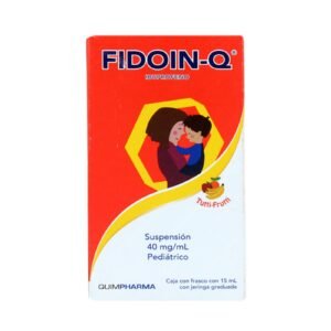 Fidoin - Q Ibuprofeno Suspensión 40mg/ml Pediátrico 15ml Quimpharma