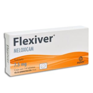 Flexiver Meloxicam 7.5mg 14 Tabletas Maver
