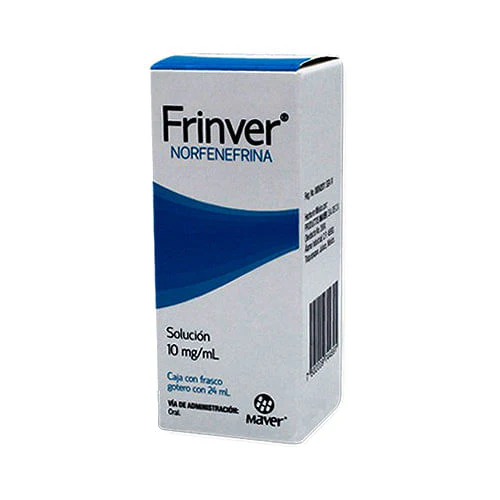 Frinver Solución Norfenefrina 10mg 24ml Maver