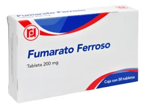 Fumarato Ferroso 200mg 50 Tabletas Randall
