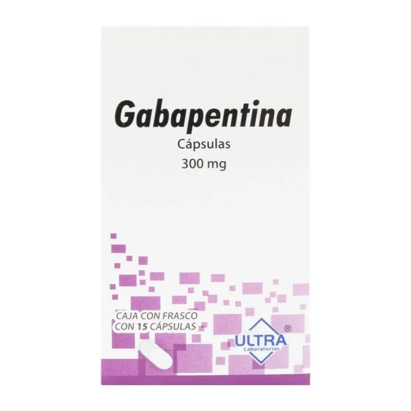 Gabapentina 300mg 15 Cápsulas Ultra Laboratorios