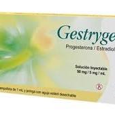 Gestrygen Progesterona Benzoato Estradiol Solución 50mg/5mg/ml Inyectable 1 Ampolleta 1ml Bruluart