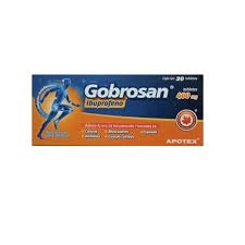 Gobrosan Ibuprofeno 400 mg 20 Tabletas