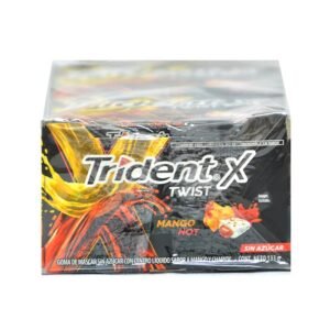 Goma de Mascar Trident X Twist Mango Hot 7 Piezas