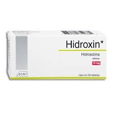 Hidroxin Hidroxizina 10mg 30 Tabletas Mavi