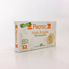 Hisopos 100% Algodón 20 Piezas
