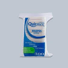 Hisopos 100% Algodón Quirmex 300 Piezas
