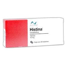 Histina Loratadina 10mg 20 Tabletas Avitus