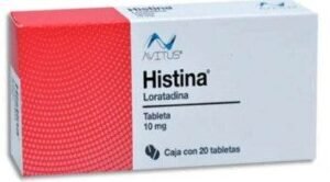 Histina Loratadina Avitus 10 mg 10 Tabletas