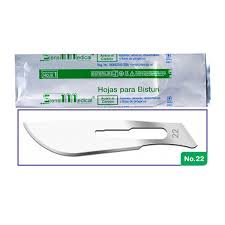 Hoja de Bisturí #22 1 Pieza Sensimedical