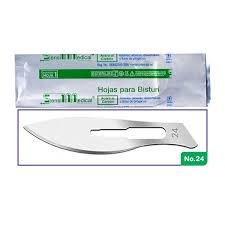 Hoja de Bisturí #24 1 Pieza Sensimedical