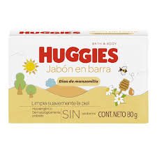 Huggies Jabón Barra Días Manzanilla 80 g