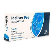 Ideliver Pro Duloxetina 60mg 14 Tabletas Maver