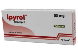 Ipyrol Captopril 50mg 30 Tabletas Victory