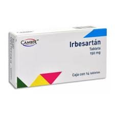 Irbesartán 150mg 14 Tabletas Camber Pharma