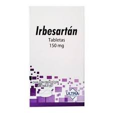 Irbesartán 150mg 28 Tabletas