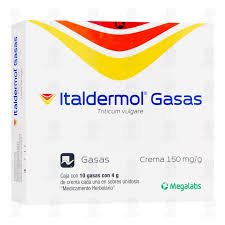 Italdermol Gasas Triticum Vulgare Crema 150mg 10 Gasas Megalabs