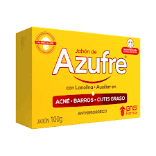 Jabón Azufre Lanolina Antiseborréico Grisi Farma