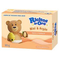 Jabón Tocador Ricitos Oro Miel Argán Hipoalergénico 90g Grisi
