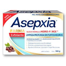 Jabón de Tocador Asepxia Farma Exfoliante 100 g