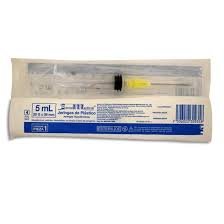 Jeringa 5ml 20x38 Amar Sensimedical 1 Pieza