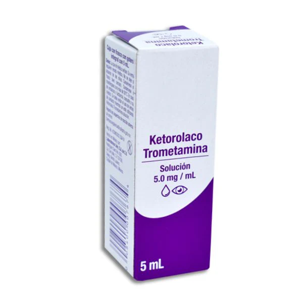 Ketorolaco Trometamina Solucion 5.0mg/ml 5ml