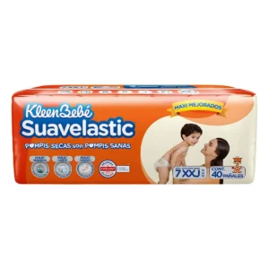 Kleen Bebé Suavelastic Etapa 7 40 Piezas