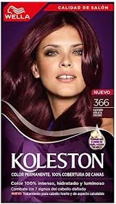 Koleston Wella Castaño Violeta Oscuro 366