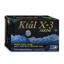 Ktál X-3 Noche 650mg 30 Cápsulas HD