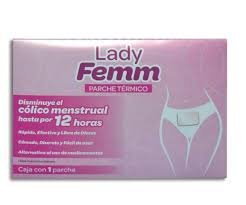 Lady Femm Parche Térmico Cólico Menstrual 1 Parche