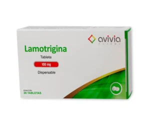 Lamotrigina Dispersable 100mg 28 Tabletas Avivia Pharma