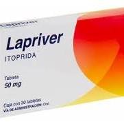 Lapriver Itoprida 50mg 30 Tabletas Maver