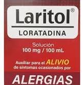 Laritol Loratadina Solución 100mg/100ml 60ml Maver