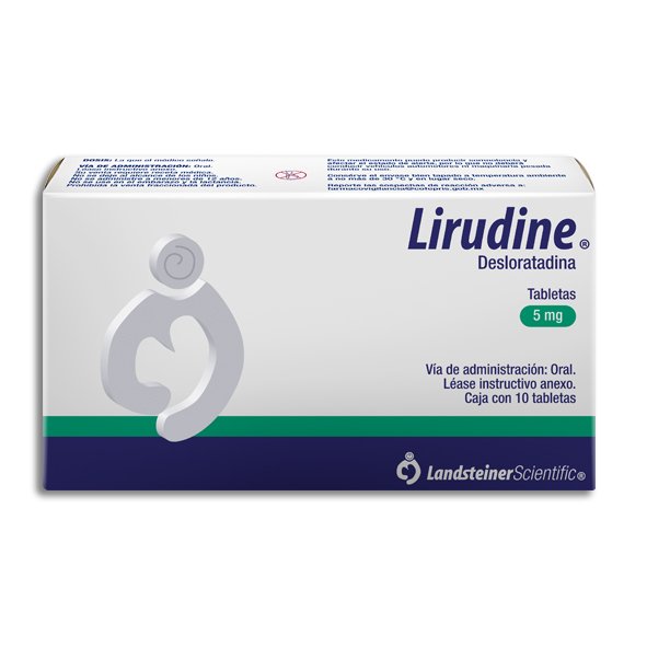 Lirudine Desloratadina 5mg 10 Tabletas Landsteiner Scientific