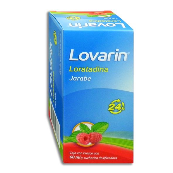 Lovarin Loratadina Jarabe 100mg/100ml 60ml Collins