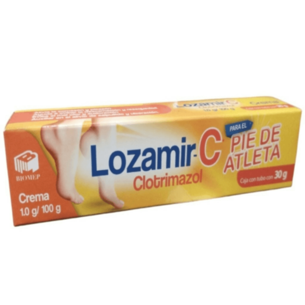 Lozamir C Clotrimazol Crema 1.0g/100g 30g Biomep