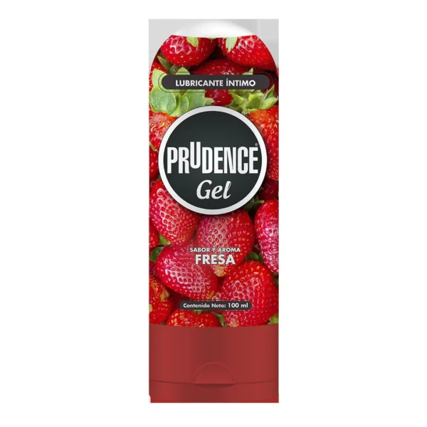 Lubricante Sabor Aroma Fresa 100ml Prudence