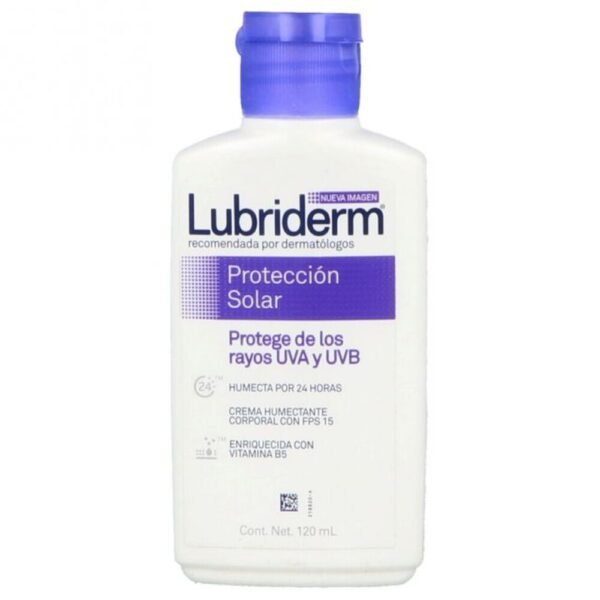 Lubriderm Protección Solar 15 FPS 120ml Johnson & Johnson